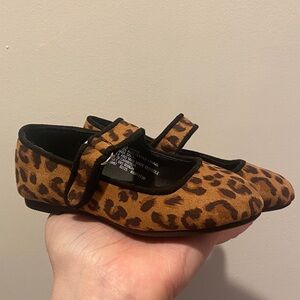 Leopard Toddler ballet flats